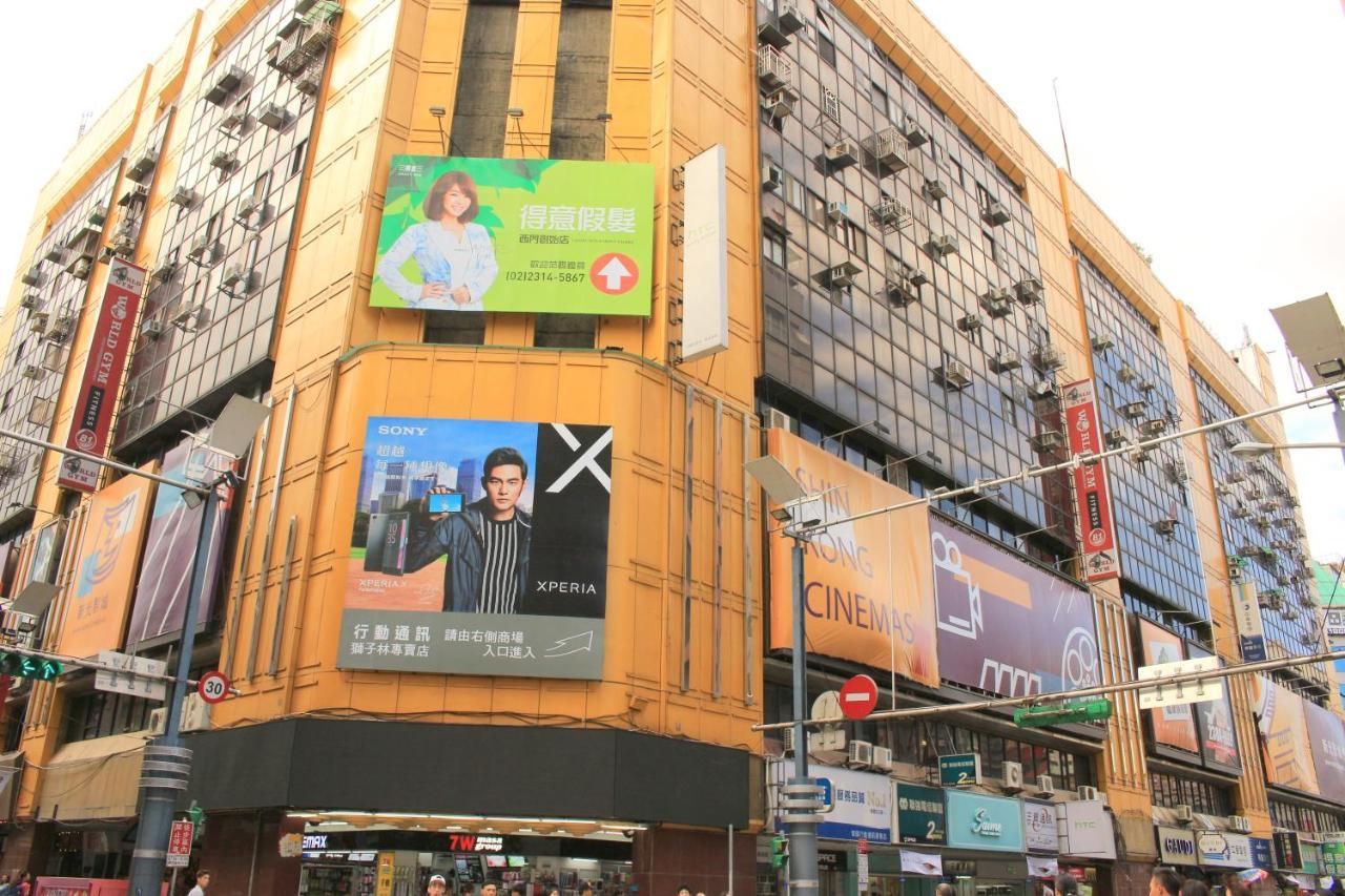 Apartamento Ximen Diary Taipéi Exterior foto